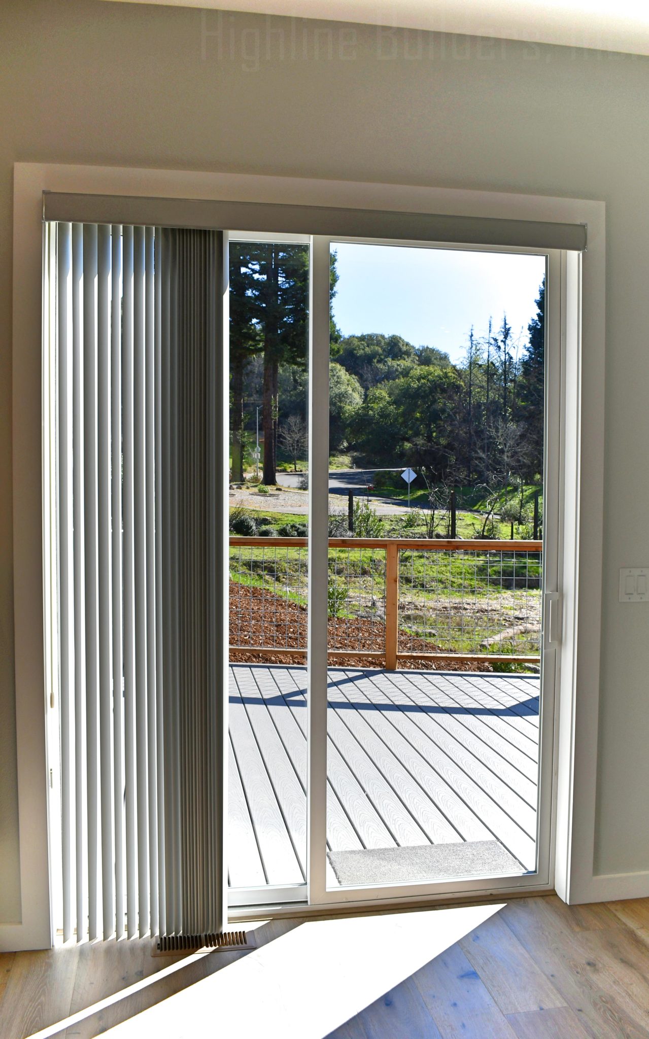 10 Sliding door to deck Highline Builders, Inc.